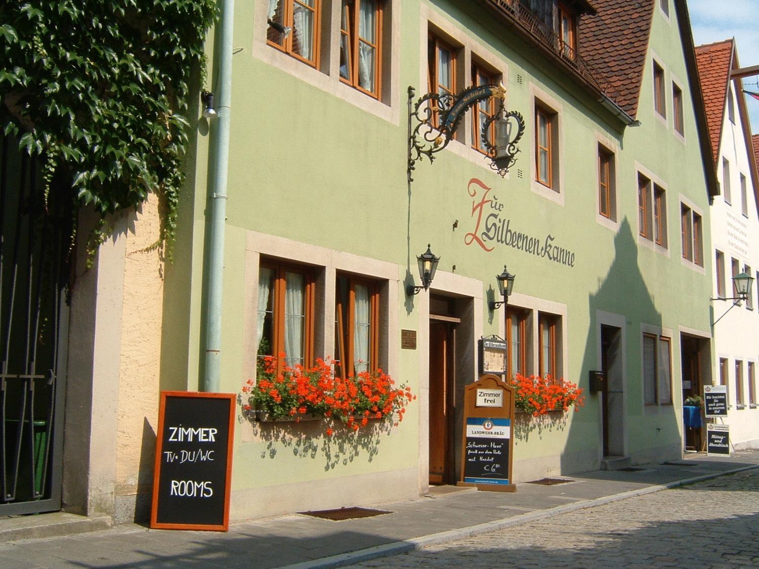 Ferienwohnungen Monteurzimmer Zur Silbernen Kanne Rothenburg ob der Tauber Extérieur photo