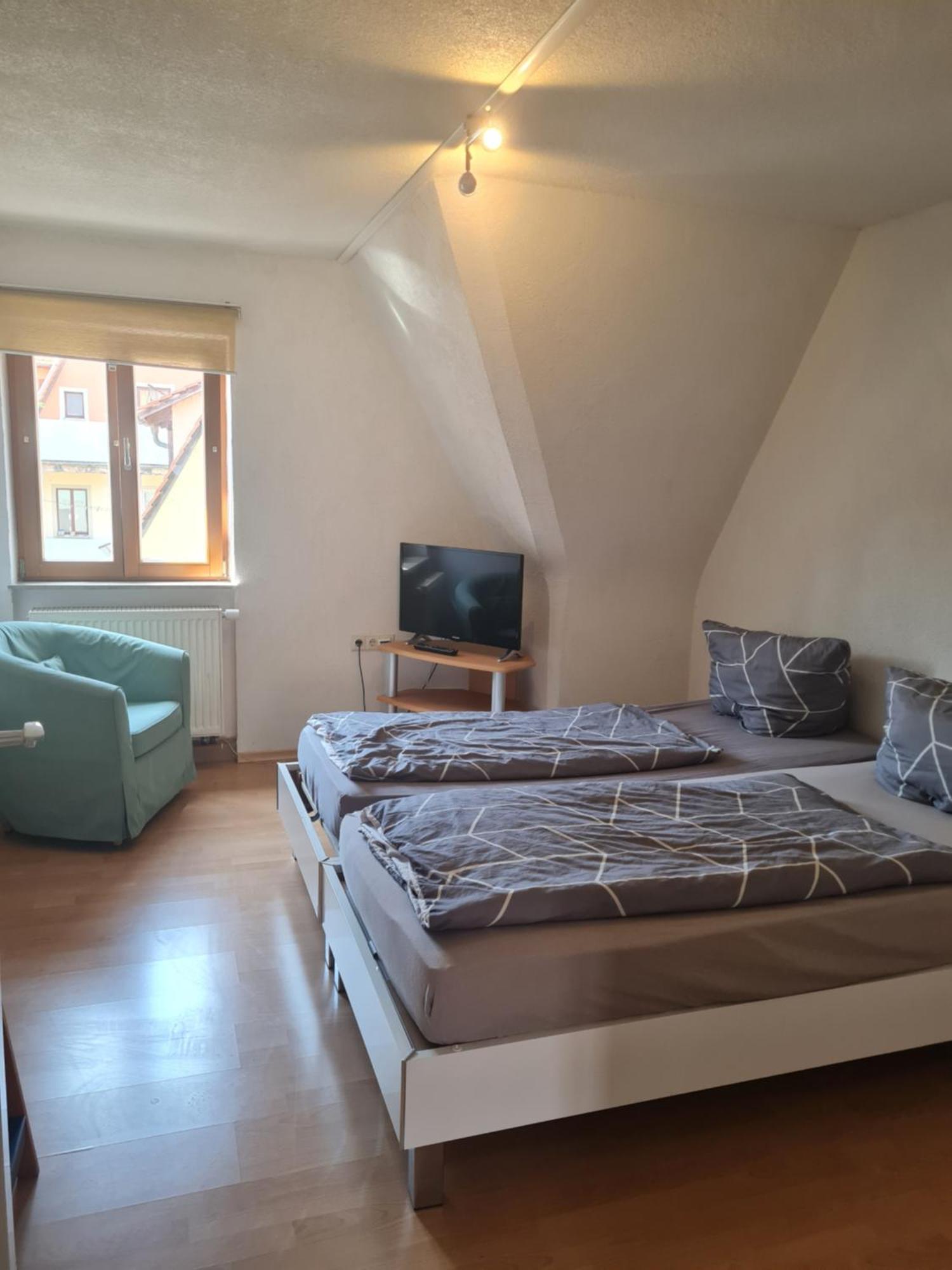 Ferienwohnungen Monteurzimmer Zur Silbernen Kanne Rothenburg ob der Tauber Extérieur photo